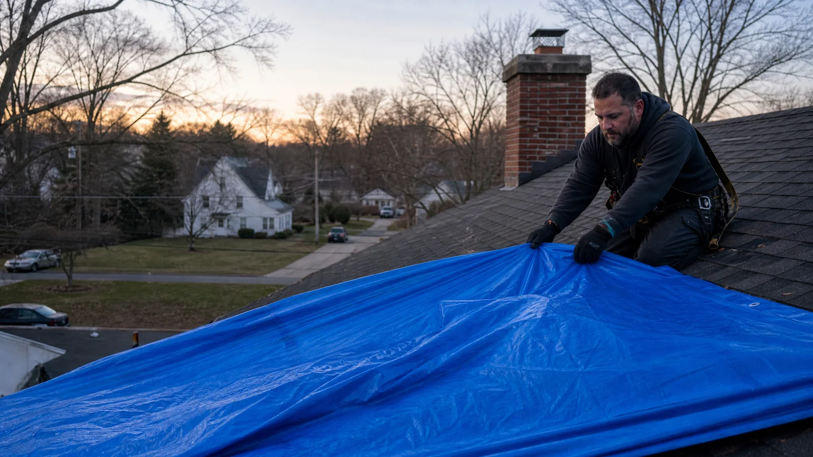 Emergency Roof Repair in Hartford