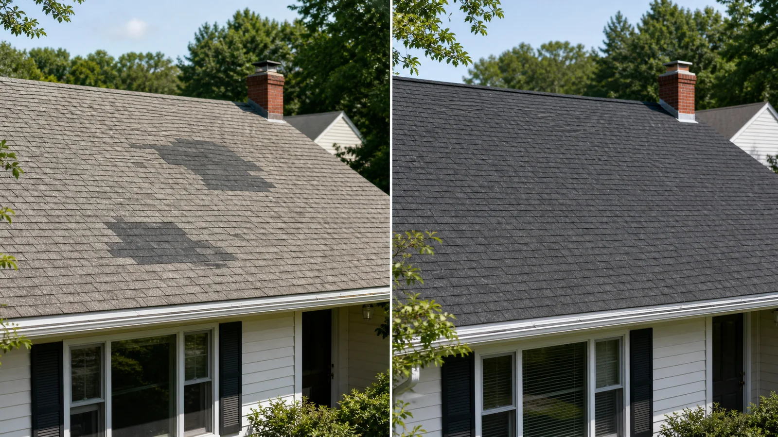 Repair vs replacement comparison on a Hartford CT roof